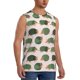 thumbnail image 2 of Balery Cute Armadillo Camisetas sin mangas para hombre, absorbe la humedad y protege contra el mal olor.-X-Large, 2 of 7