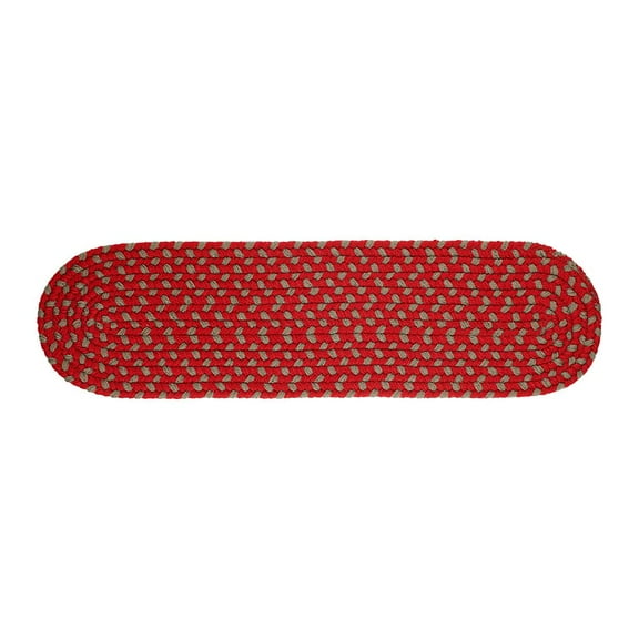 Rhody Rug Manhattan Red Brick S/T's Set-of-13