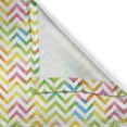 thumbnail image 5 of Ambesonne Chevron Grommet Curtain, Colorful Geometrical, 50" x 96", Multicolor, 5 of 6
