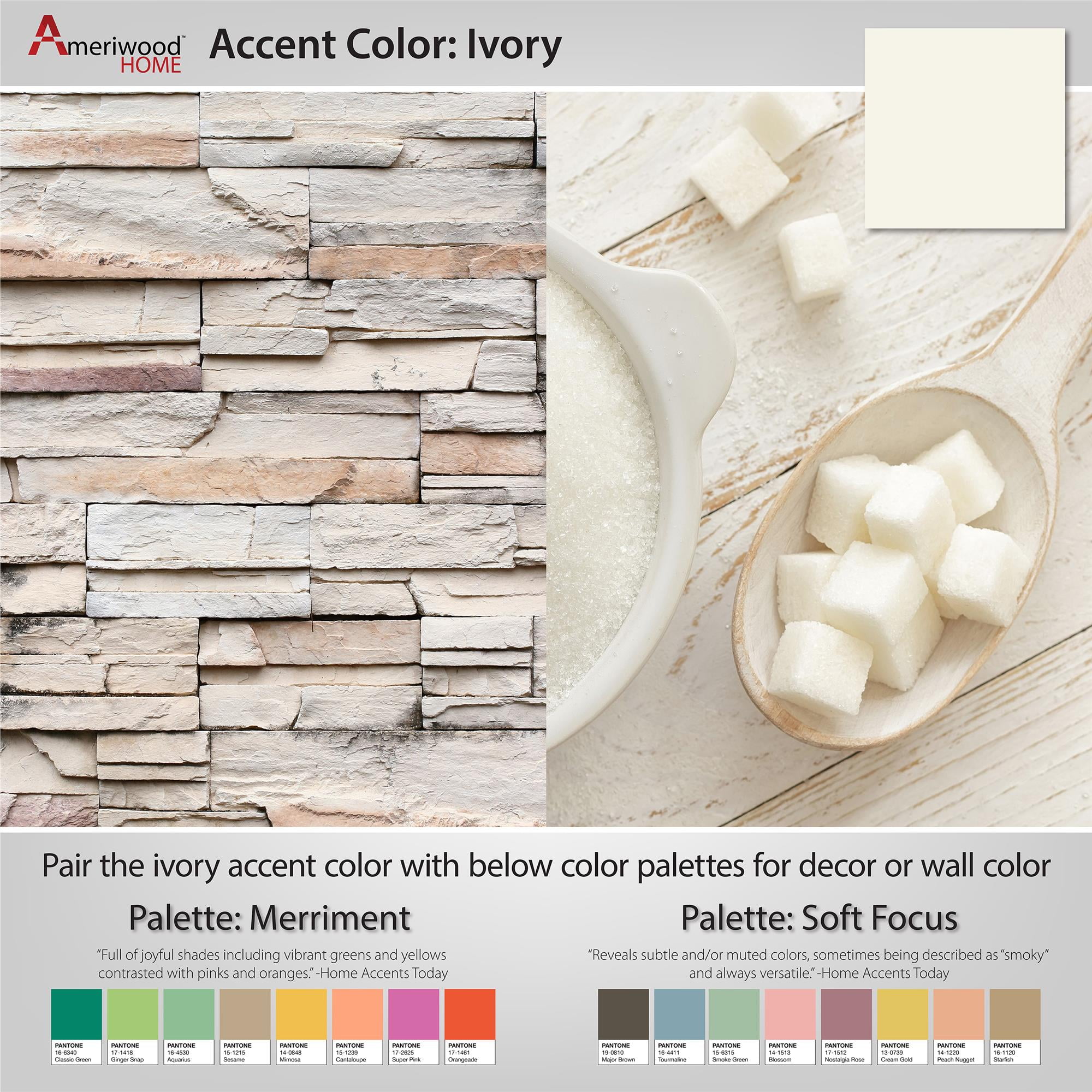 Ameriwood Home Ellington Double Door Accent Cabinet, Multiple Colors - Ivory