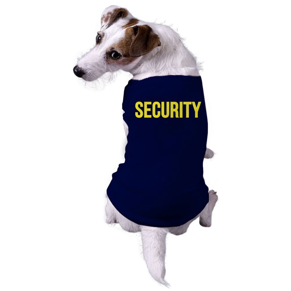 Crazy Dog TShirts Dog Shirt Security Funny Sarcastic Tee For Puppy