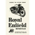 thumbnail image 3 of Unknown 13x18 Black Modern Framed Museum Art Print Titled - Royal Enfield Motorcycles: Leading the Victory Parade, 3 of 5