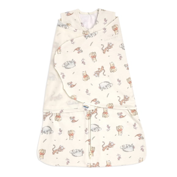 Saco de dormir HALO Disney Baby, 100% algodón, Winnie Frolic