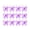 Purple, variant on Miangastore 100Pack Purple Wire Glitter Craft Butterfly Decorations Home Wedding Party Use