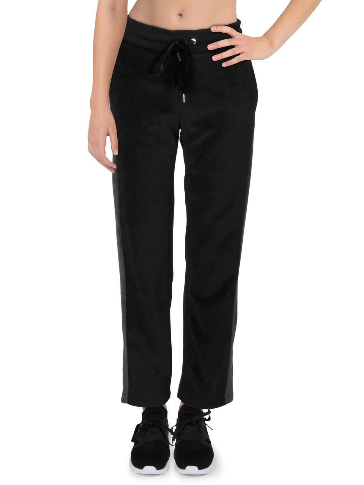 Bebe Sport Womens Yoga Running Track Pants B W M Walmart Com