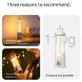 thumbnail image 3 of Bearachild Luz ambiental del claro de luna del faro de la base magnética del ABS para la luz ambiental compacta y portátil que acampa Iluminación y accesorios blanco, 3 of 6