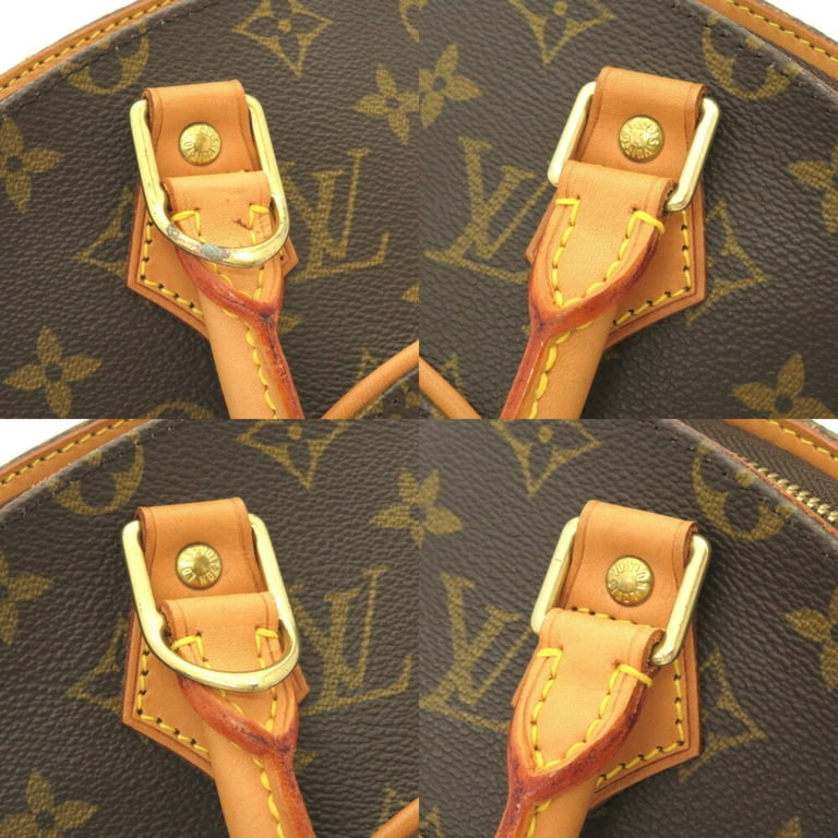 Louis Vuitton Ellipse BB Handbag Monogram Canvas Gold Color