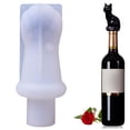 thumbnail image 2 of jifeng Casting Crown Cat Claw Rabbit Red Bottle Stopper Resin Molds Bottle Stopper, 2 of 9