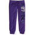 thumbnail image 1 of Aeropostale Womens Slim Cinch 87 Pyjama Sweatpants, Púrpura, XX-Small, 1 of 1