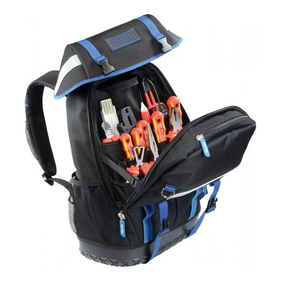 Heytec 50810522800 Electricians Backpack with VDE Tool Set, 5081052-28