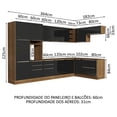 thumbnail image 4 of Cocina Integral Completa Modular Madesa Lux 546cm MN 05, 4 of 5