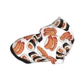 thumbnail image 2 of KLL Sushi Roll for Basic Dog Hoodie - Pet Hoodie Sweater with Leash Hole - Cute Dog Sweatshirt - Pet Clothes Hooded Sweatshirt for Dog & Cat -X-Small, 2 of 8