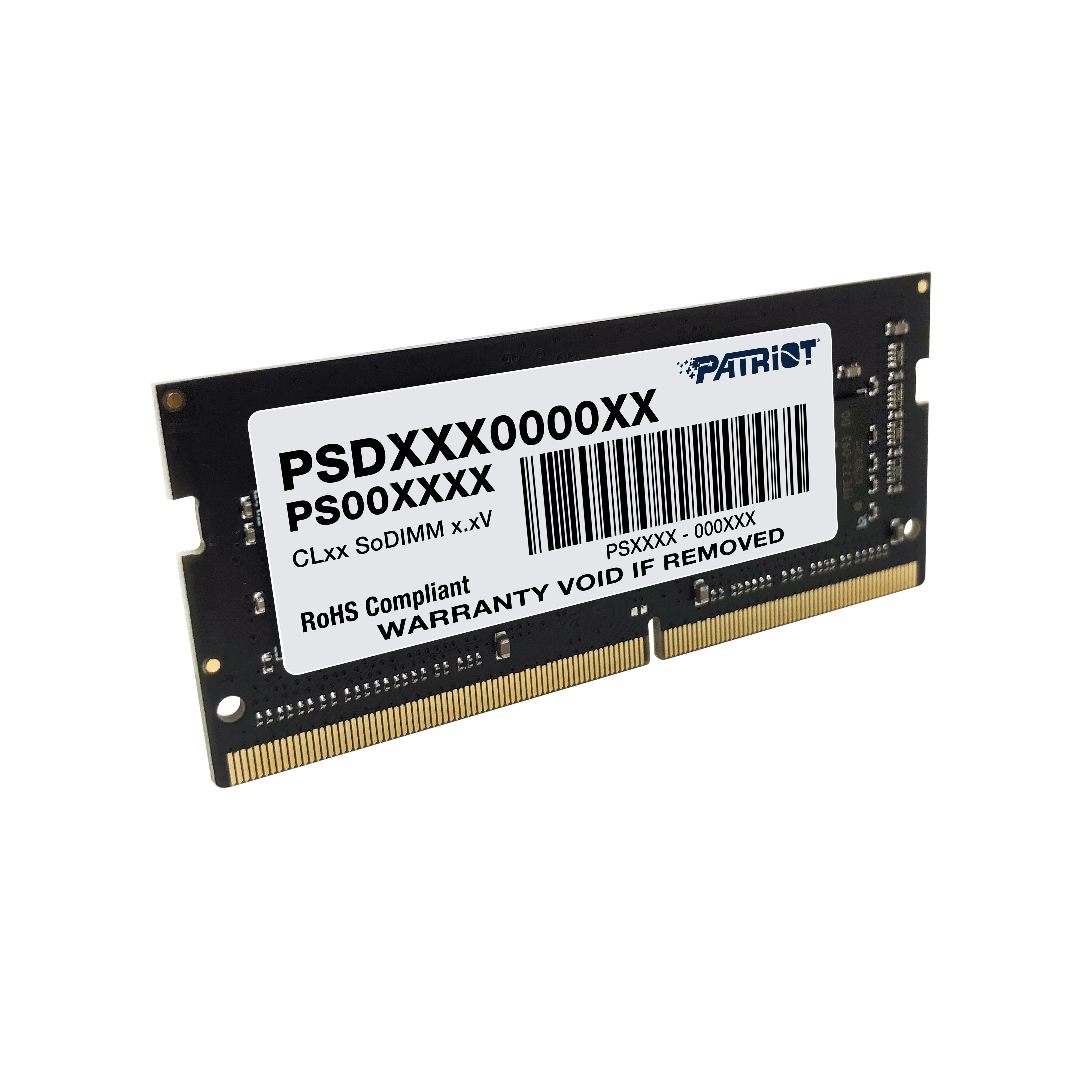 メモリー PATRIOT 32GB PSD432G32002S Patriot Signature 32GB DDR4 3200MHz SODIMM Laptop Memory Module