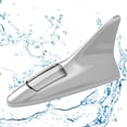 thumbnail image 3 of Warning Light | Solar Shark Fin With Signal Radio Antenna Roof Refitting | Warning Explosion Flash Decorative Lamp For Vehicles||Universal Auto Car LED Warning Lamp | Solar Powered Shark Fin Antenna, 3 of 9