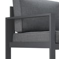 thumbnail image 4 of Afuera Living Contemporary Outdoor Patio Sofa in Gray, 4 of 6