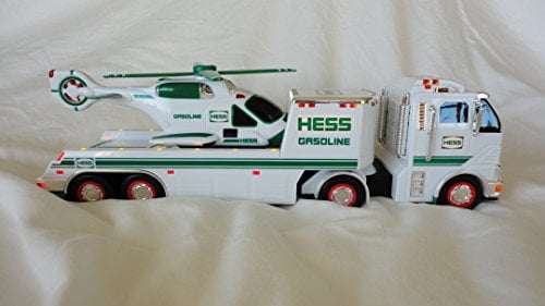hess truck with helicopter