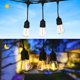 thumbnail image 5 of Cadena de luces LED para exteriores con energía solar, resistente al agua, para patio, 5 of 7