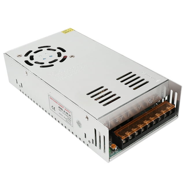 Power Supply Driver, Switch Power Supply Driver Adapter, Low DC Ripple Medium Low Voltage Equipment For LED Display Industrial Automation S-400-4848V/8.3A/400WAC110/220V±15%