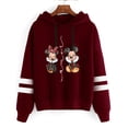thumbnail image 1 of Sudadera con capucha de Minnie Mouse de Disney para niño y niña, ropa con capucha de Mickey, Top con capucha Y2k de los 90, Kawaii, Harajuku, dibujos animados de Anime, 1 of 5
