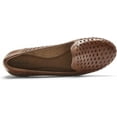 thumbnail image 3 of Cobb Hill Maiika Woven Slip On Women's Tan Flats 9M, 3 of 5
