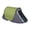 olive green, variant on Outdoor portable foldable double door tent with inner mat, windproof and sun protection coating, thickened quick opening indoor boat tent, camping, hand thrown tent