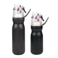 thumbnail image 3 of Buy 2 get 10% off 590ml 20.8fl Oz Summer Exercise, Drinking Water Remove Heat, Double -Layer Keep Cold, Spray Water Cup, Outdoor Sports Water Cup, Creative Gift, 3 of 4