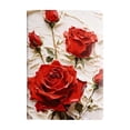 thumbnail image 6 of sruoe Notebook Journal, Rose Floral Hardcover Journal Notebook, College Ruled Lined Pages, Elegant Aesthetic Notebook for Work, College Daily Journaling, 8.27" x 5.83", 6 of 7