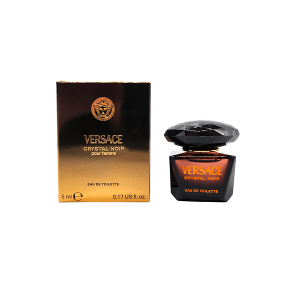 Versace Crystal Noir for Women 0.17 oz Eau de Toilette Splash Mini