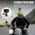 thumbnail image 3 of Rotatable Helmet Adhesive Base Camera Mount with Flexible Patch Base for DJI Osmo / Insta360 / GoPro Hero Motorcycle Helmet Base Waterproof, 3 of 10