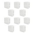 thumbnail image 1 of 10 Pzs Caja Estanca Conos CCTV Presion 10x10x5.5 IP55 blanco 10cm, 1 of 5