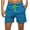 Turquoise, variant on Tyhengta Men's Swim Trunks Quick Dry Beach Shorts with Zipper Pockets and Mesh Lining Navyblue 30