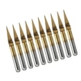 thumbnail image 3 of 10x Herramientas de Grabado de material acero de Tungsteno para Grabar, Cortar y Plásticos, Cobre, Aluminio, , Nylon, Resina, F DYNWAVEMX Fresa de acero 10pcs, 3 of 8