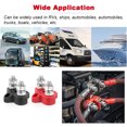 thumbnail image 4 of 2 uds pernos de distribución de energía pernos simples/dobles 48V M8 para coche barco marino, 4 of 9