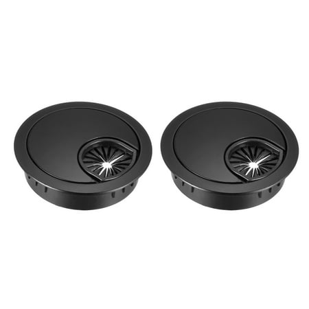 Cable Hole Cover 2 Inch Zinc Alloy Desk Grommet For Wire
