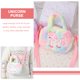 thumbnail image 3 of ColoMX Bolso bandolera de felpa de unicornio, bolso bandolera de dibujos animados, bolso adorable de felpa para niños, 3 of 8