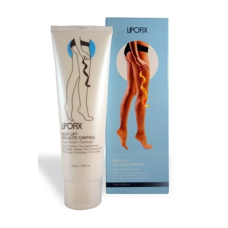 Cellulite Cream Treatment. Most Impressive Formula Targeting Fat, Body Shaping Firming. LIPOFIX 4.06 (Best Thigh Firming Cream)