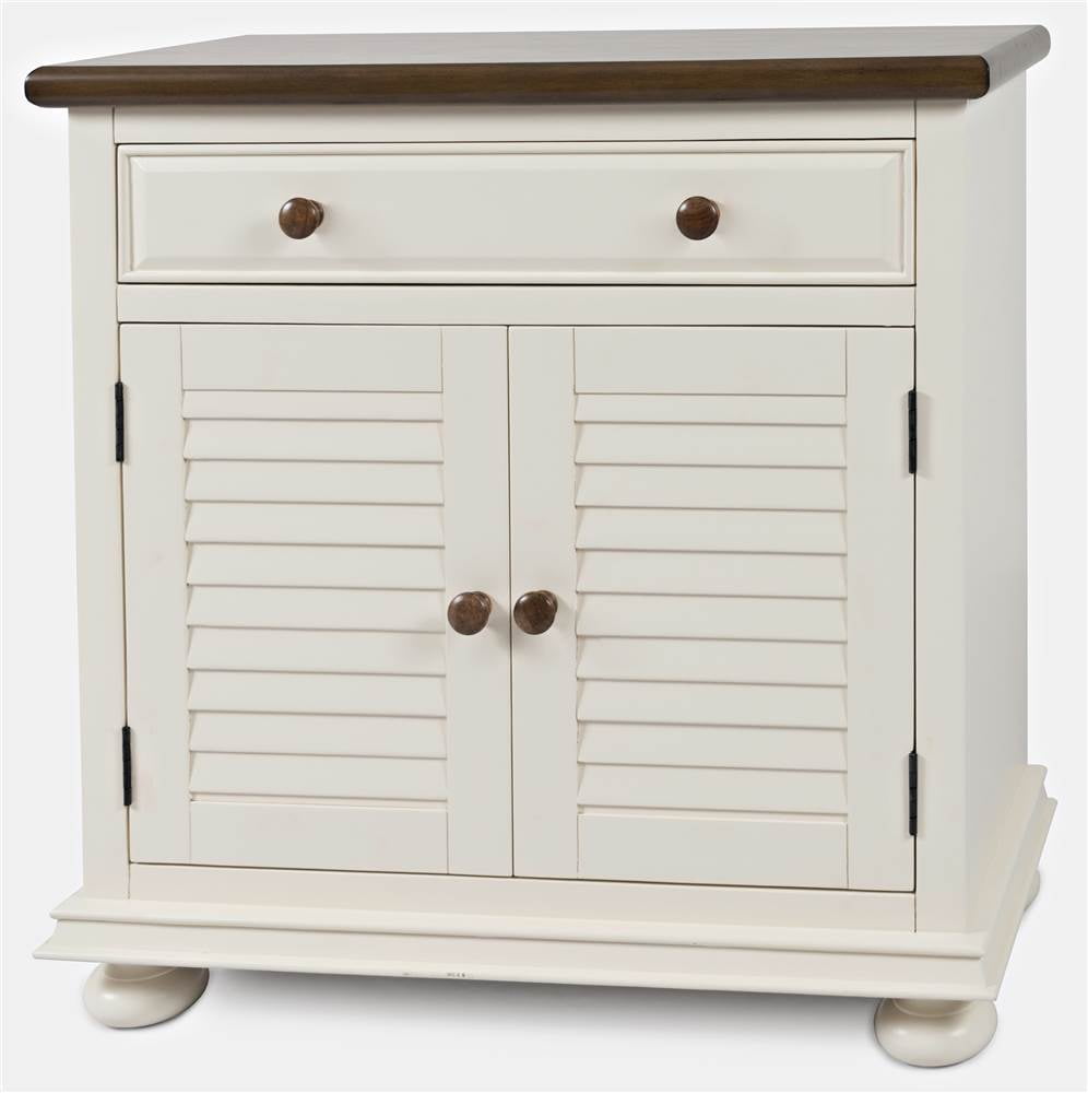 Accent Chest in Cottage White Two Tone
