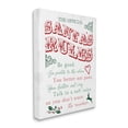 thumbnail image 3 of Official Santa's Rules Christmas List Holiday Graphic Art Gallery Wrapped Canvas Print Wall Art, 3 of 7