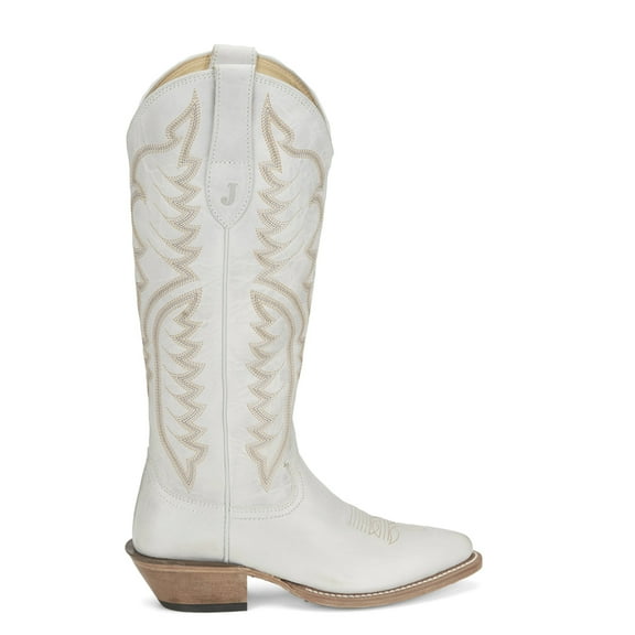 Justin Boots Womens Vintage Evelyn Embroidered Round Toe Cowboy Tall Dress