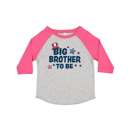 

Inktastic Big Brother to Be with Stars Gift Toddler Boy Girl T-Shirt
