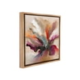 thumbnail image 4 of Stupell Industries Modern Botanical Leaves Botanical & Floral Painting Brown Floater Framed Canvas Art Print Wall Art, 18 x 18, 4 of 10