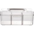 thumbnail image 1 of HUGFEGWE Box, Storage Organizer, Storage Box,First Aid Box,for Travel, Separated Small Size, Transparent UA824-11020, 1 of 7