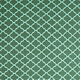 thumbnail image 1 of Ahgly Company Machine Washable Indoor Square Trellis Turquoise Blue Modern Area Rugs, 7' Square, 1 of 4