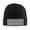 Black, variant on Grey Camouflage Print Winter Beanie Hats for Men Women Warm Cozy Knitted Cuffed Skull Cap Deep Heather