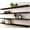 Dark Wood, variant on 36 Inch Wood Floating Shelves for Wall, Wooden Wall Shelves for Bedroom, Set of 4 Brown