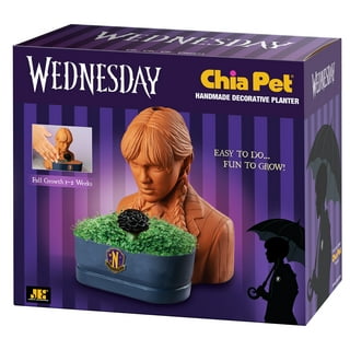 Chia Pet Planter - Bob Ross with Blue Shirt