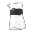 thumbnail image 4 of Tnarru Cafetière pour Infusion Manuelle Résistante à la Chaleur Carafe à Café Réutilisable Élégante Portable Théière Cafetière Goutte à Goutte Cafetière Cafetière Pot Simple, 4 of 8