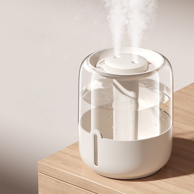 TIMIFIS Household Humidifier Large Capacity Double Spray Usb Household Mute Large Direction Humidifier Desk Night Light Humidifier Humidifiers for Bedroom