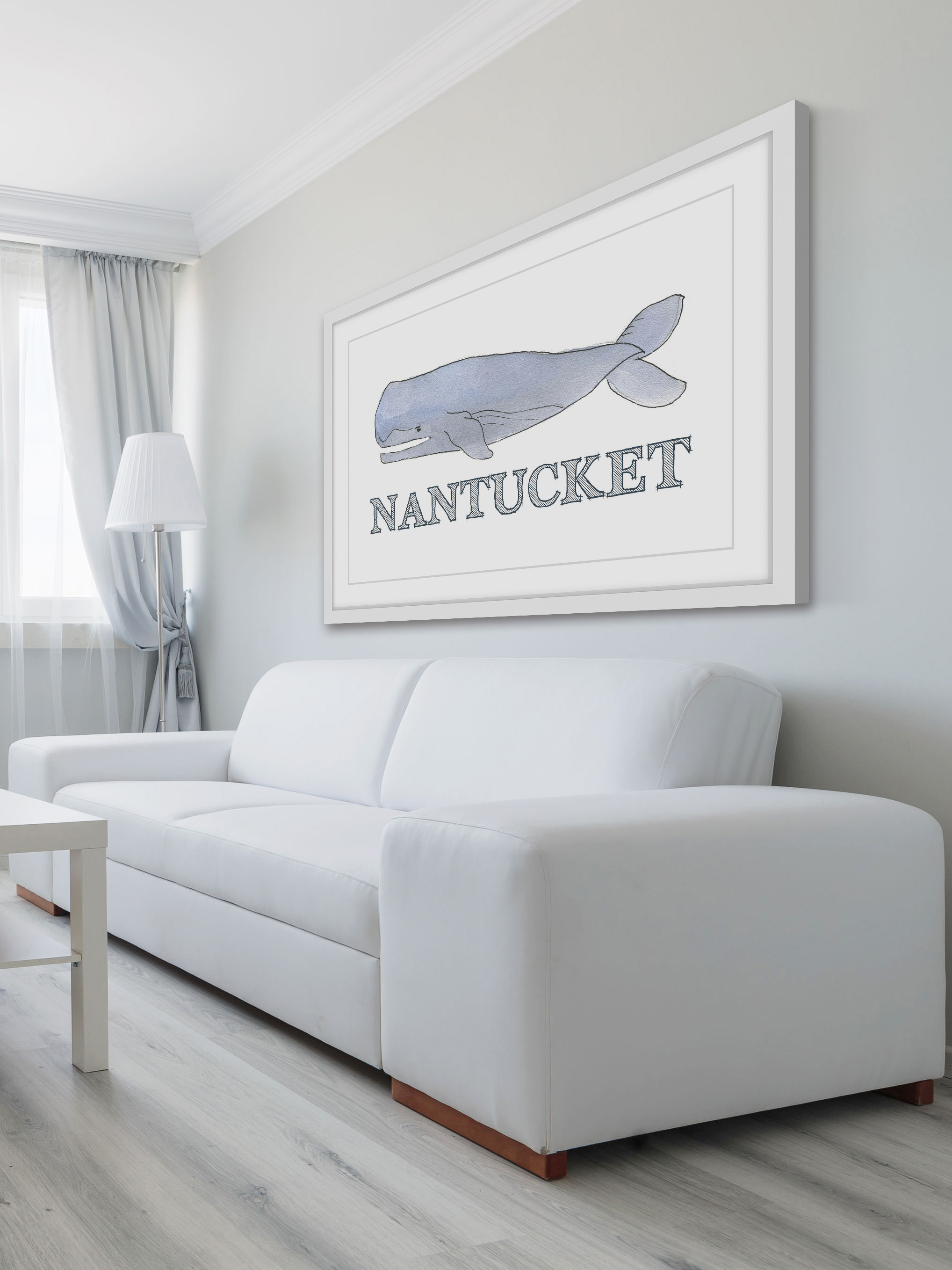 "Come to Nantucket" Framed Painting Print