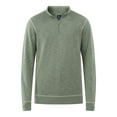 thumbnail image 5 of George Men's Quarter Zip Pullover with Long Sleeves, Sizes S-3XL, 5 of 5